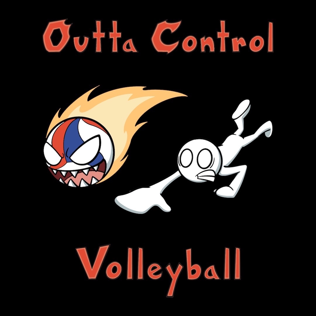 Outta Control T-Shirt Back Design